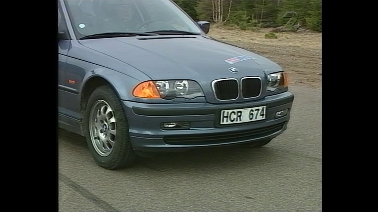 Trafikmagasinet testar BMW 3-serie E46 (1998-05-04)