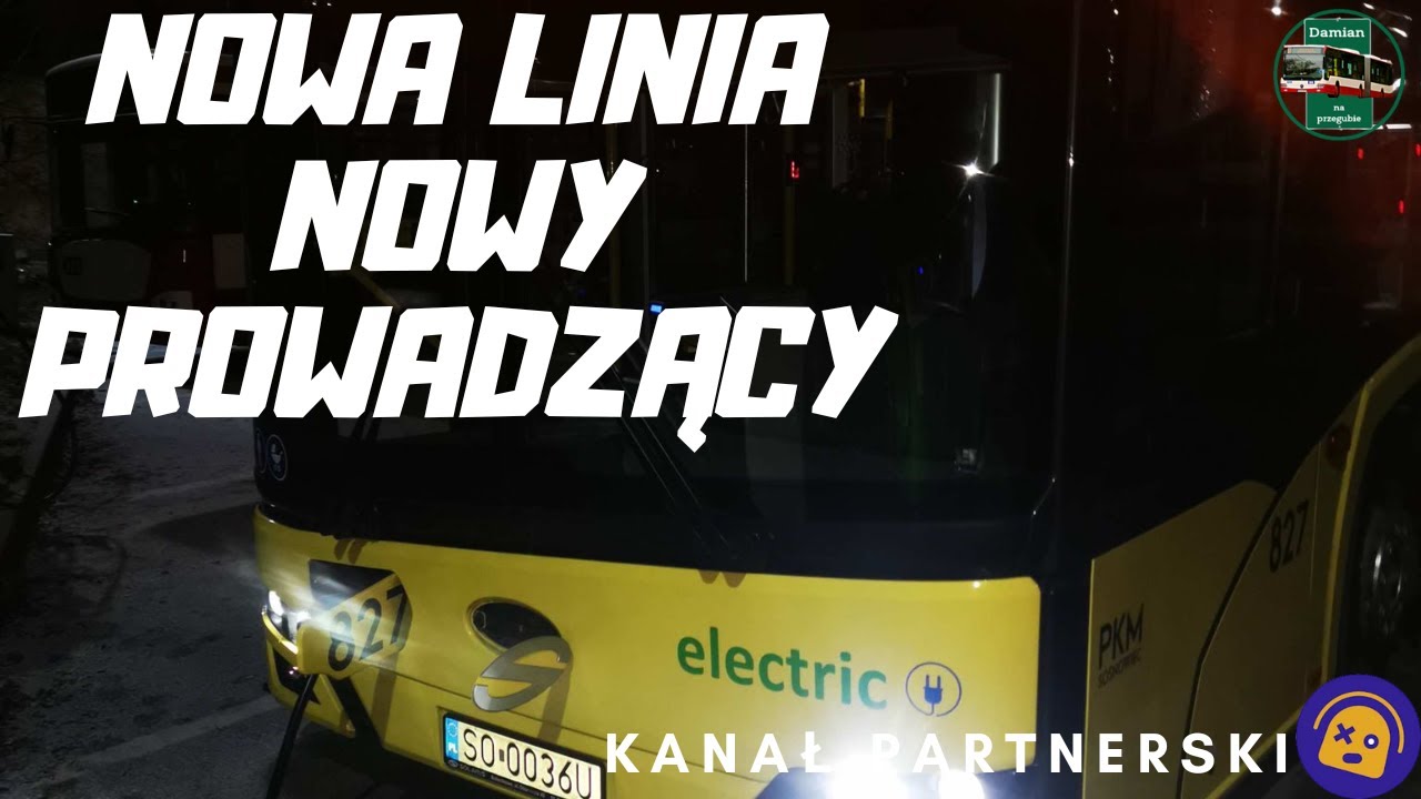 Debiut na kanale!Linia 90 Sosnowiec Zagórze Zajezdnia-Będzin oś. Syberka-Sosnowiec Zagórze Zajezdnia