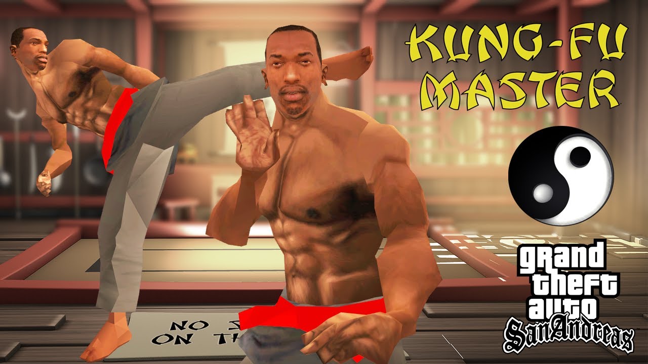 CJ KUNG FU ÖĞRENİYOR ! GTA SAN ANDREAS MOD DÖVÜŞ SANATLARI