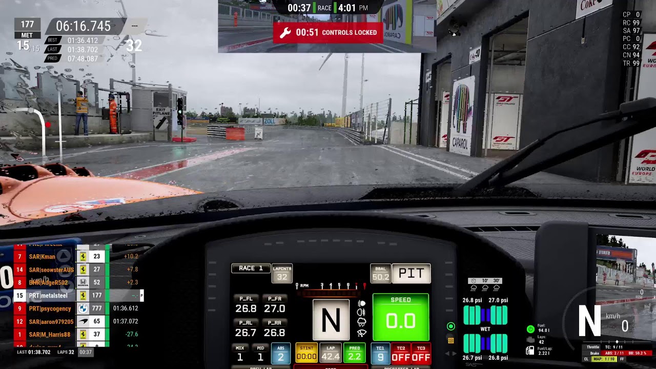 Rooz Season 18 Round 6 TNL Zolder Race PS5 GT3 2025