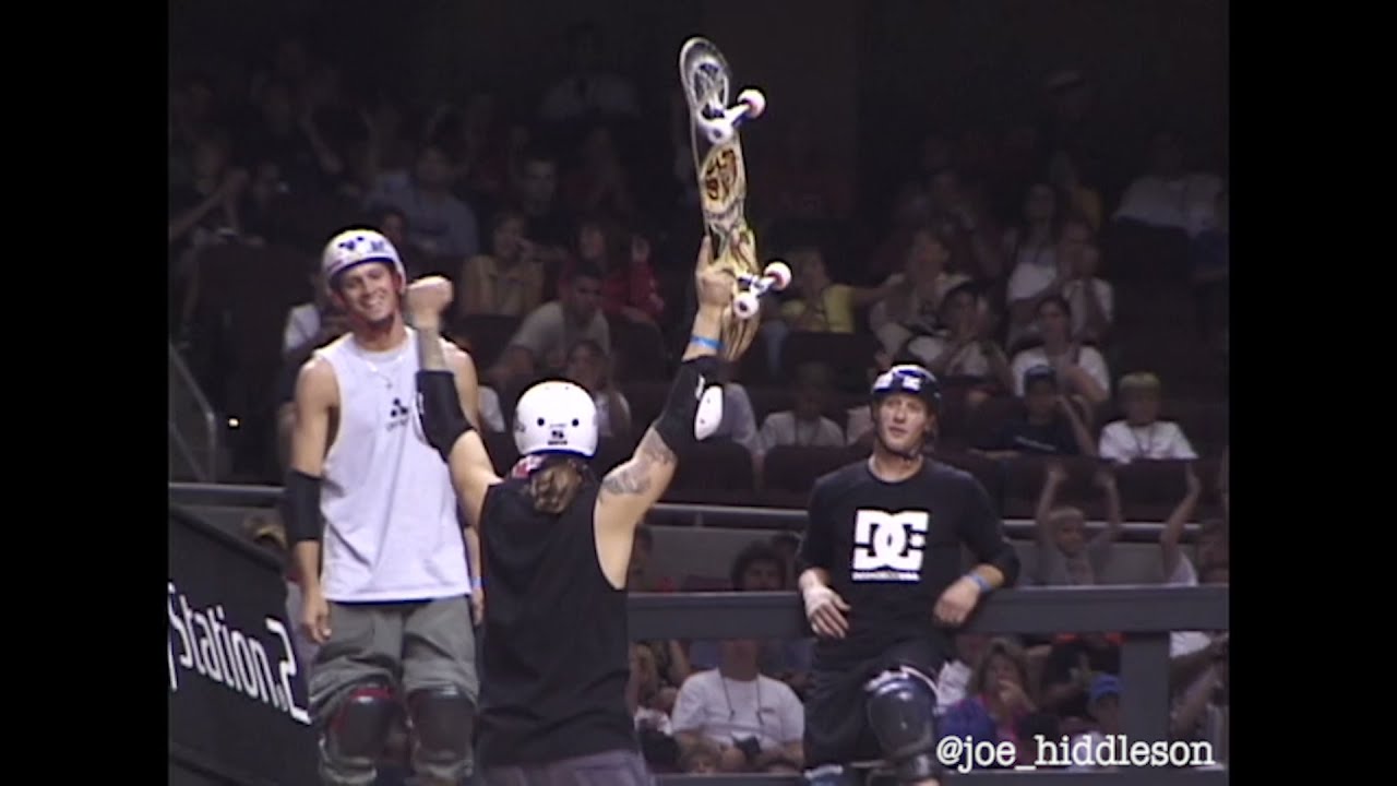 Philadelphia X Games Vert Finals 2001 Bob Burnquist Bucky Lasek Andy Mcdonald Rune Glifberg and more