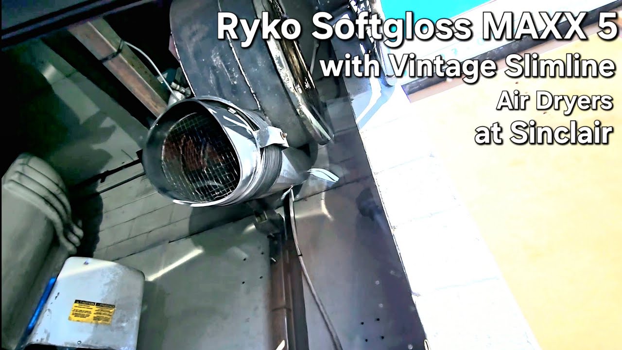 Ryko Softgloss MAXX (MAXX 5 Conversion Kit) w/ Vintage Slimeline Dryers | Costa Mesa, CA.