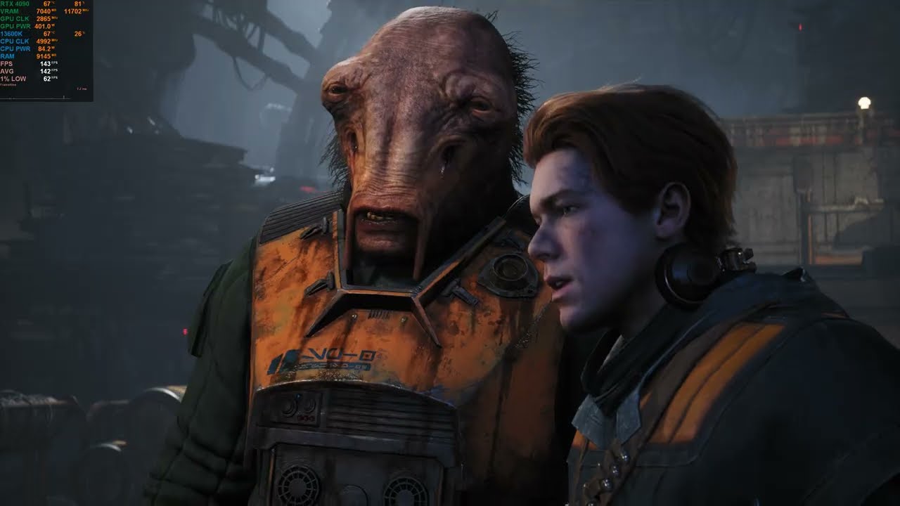 Star Wars Jedi  Fallen Order 4K Max Settings | RTX 4090 | i5 13600K
