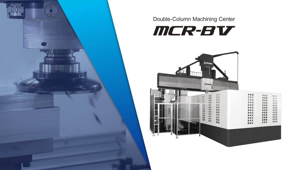 Heavy-duty machining and on-board gauging/Double-Column Machining Center MCR-BⅤ【OKUMA CORPORATION】
