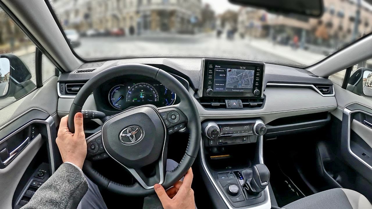 2022 TOYOTA RAV4 [ Premium ] 2.5l Hybrid 4WD | POV Test Drive | Fuel consumption info
