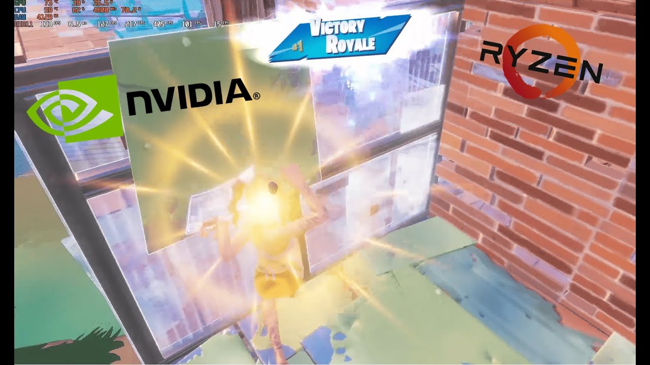 Fortnite RTX 3050 Ryzen 5 5600x Performance Mode