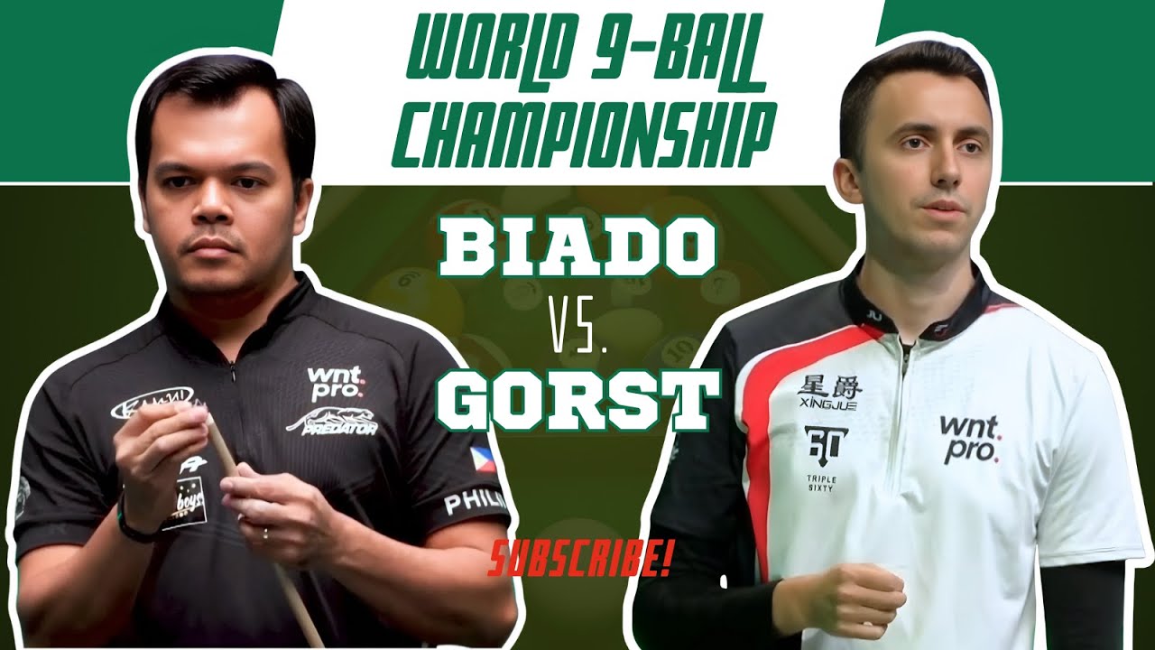 Carlo Biado vs Fedor Gorst | EPIC FINAL 🏆 | 2025 World 9-Ball Championship