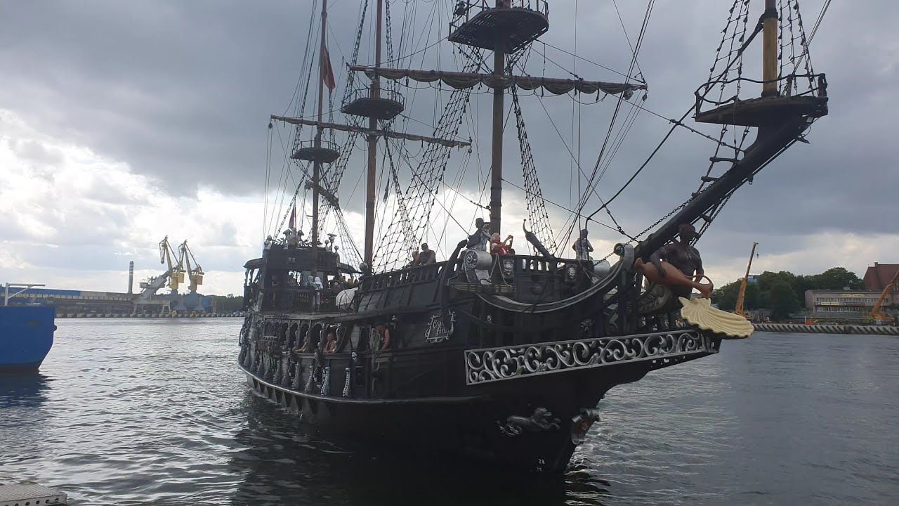 Gdańsk Rejs Czarną Perłą.