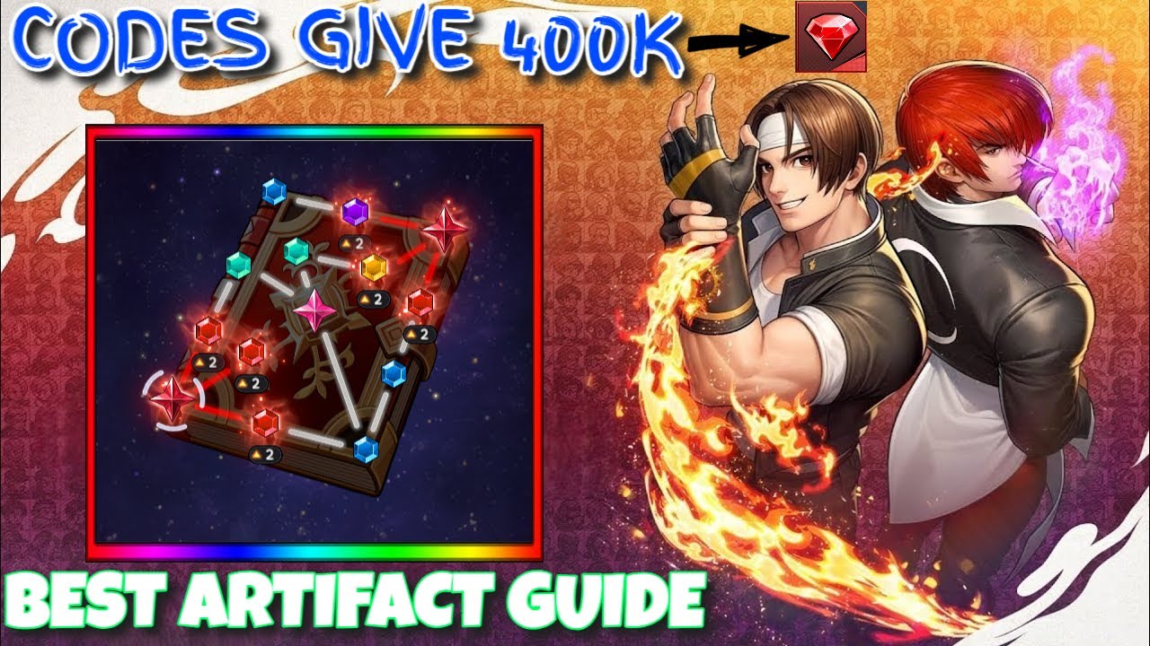 BEST Artifact Guide & Codes Give 400k Rubies King Of Fighters AFK