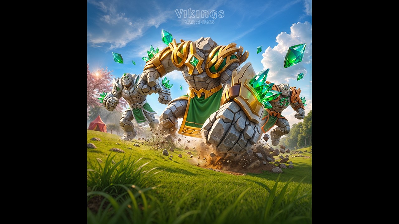 Свет на концентрации!( Vikings War of Clans)