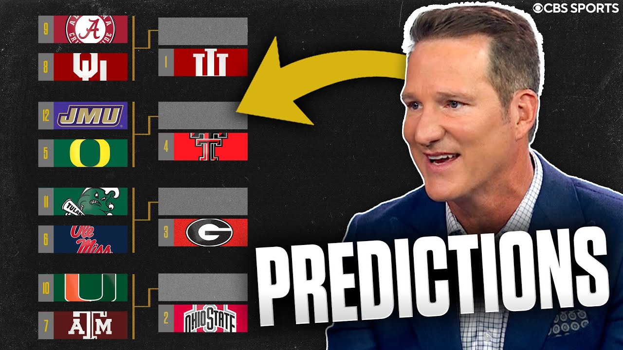 College Football Playoff PREDICTIONS: Miami UPSETS Texas A&M, Oregon wins National Championship 👀🏆