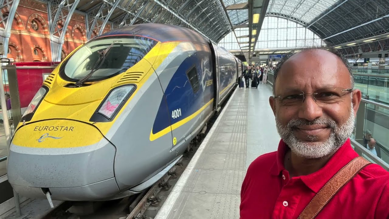 পানির নিচে ৫০ কিমি! Eurostar ট্রেনে প্যারিস থেকে লন্ডন | Paris to London | Europe Vlog #17