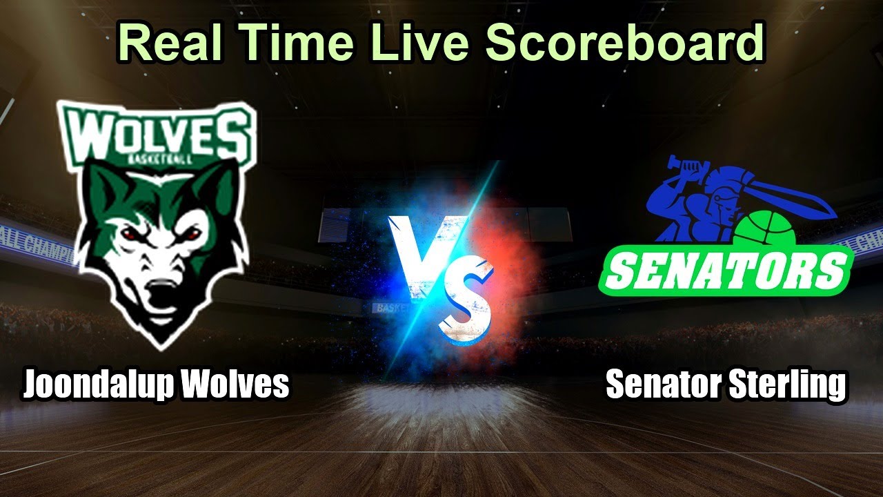 Joondalup Wolves vs Senator Sterling Live Score - Australia National Basketball League1 West