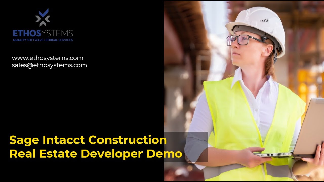 Sage Intacct Real Estate Developers Demo 2025