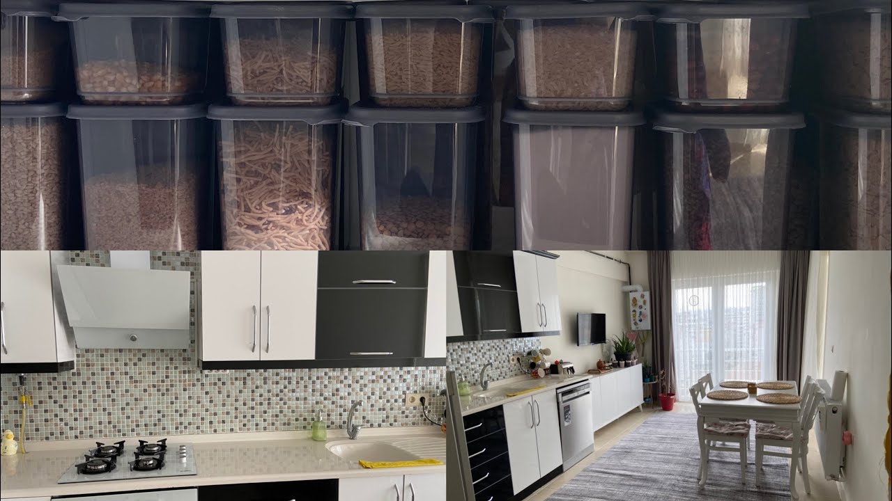 Temizlik videoları / Mutfak temizliği / dolap düzeni/ sessiz vlog/ temizlik asmr / sevdanın dünyası