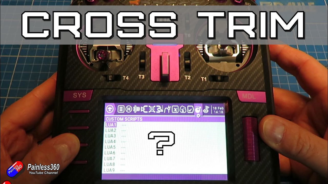 How to setup Cross Trim and Instant Trim for your Fixed Wing models (Request)