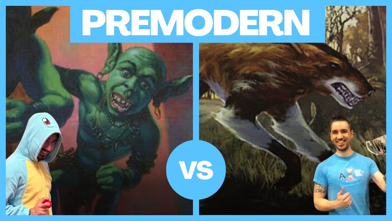 RB Goblins vs UG Madness! | Premodern MTG | Paper Magic: The Gathering Gameplay
