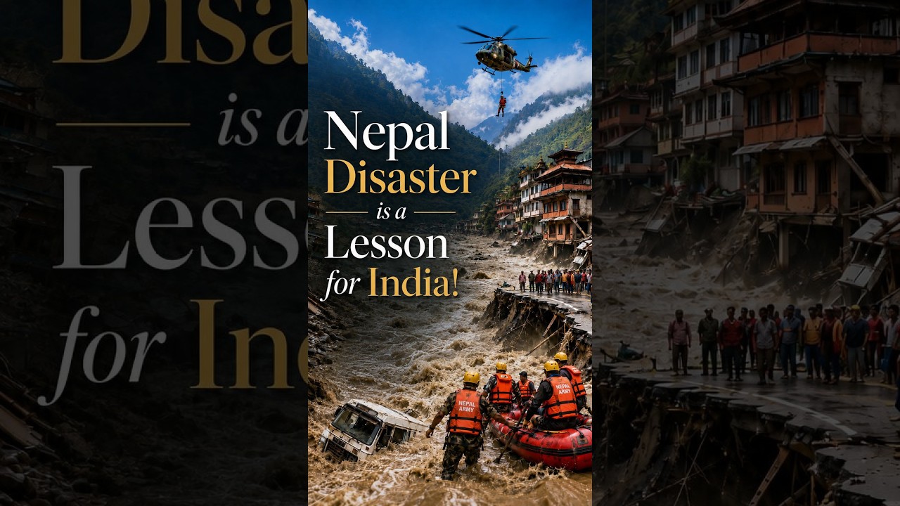 Nepal Disaster! Himachal and Uttarakhand Next? #nepal #flood #climatechange #mountains #news