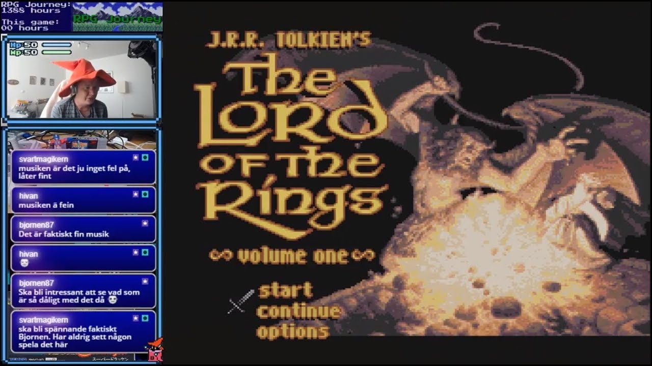 J.R.R. Tolkien's The Lord of the Rings, Vol. I - SNES - (Part 01)