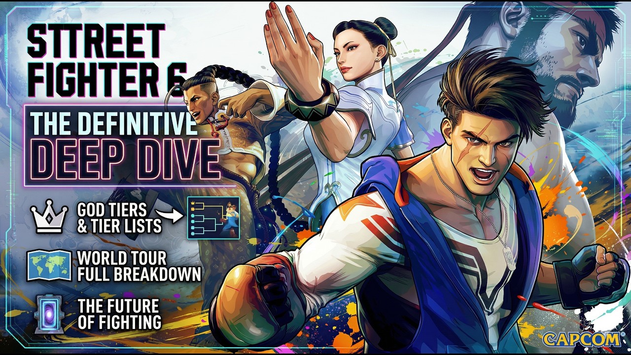 Street Fighter 6: Подробный анализ (Божественные уровни, Мировой тур и будущее файтингов)