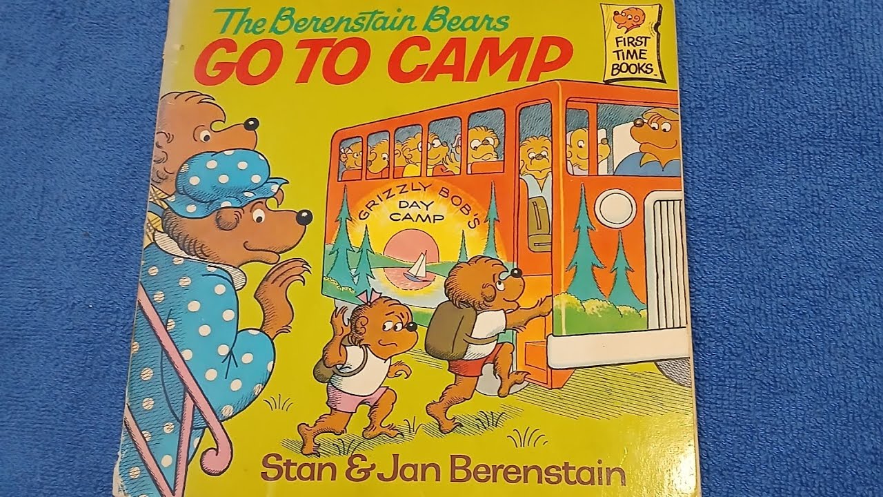 The Berenstain Bears GO TO CAMP: Read aloud Books @Moms_Cozy_Corner 