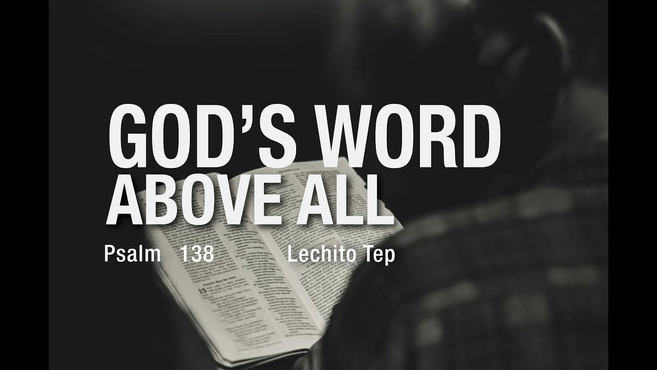 GOD'S WORD ABOVE ALL | LECHITO TEP  |1ST FEB, 2026