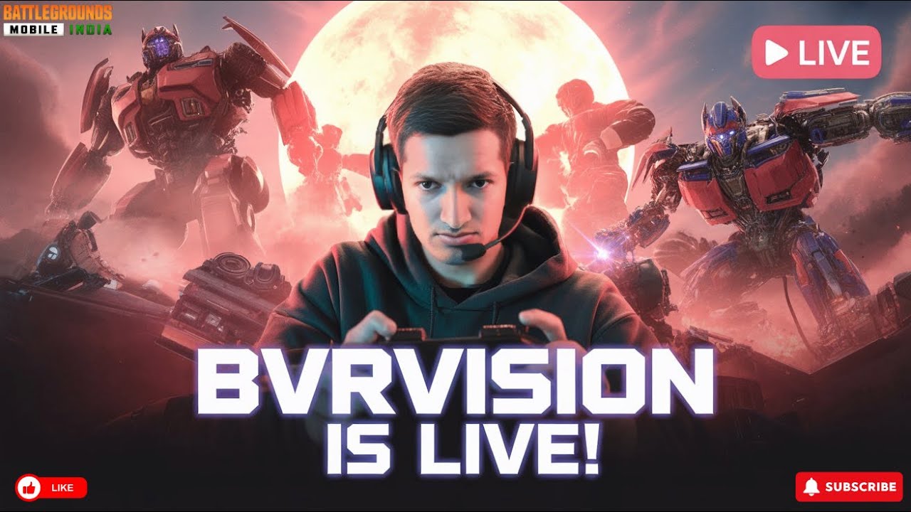 💀ONLY CHICKEN DINNER CHALLENGE 💀 BVRVISION IS LIVE❤️.