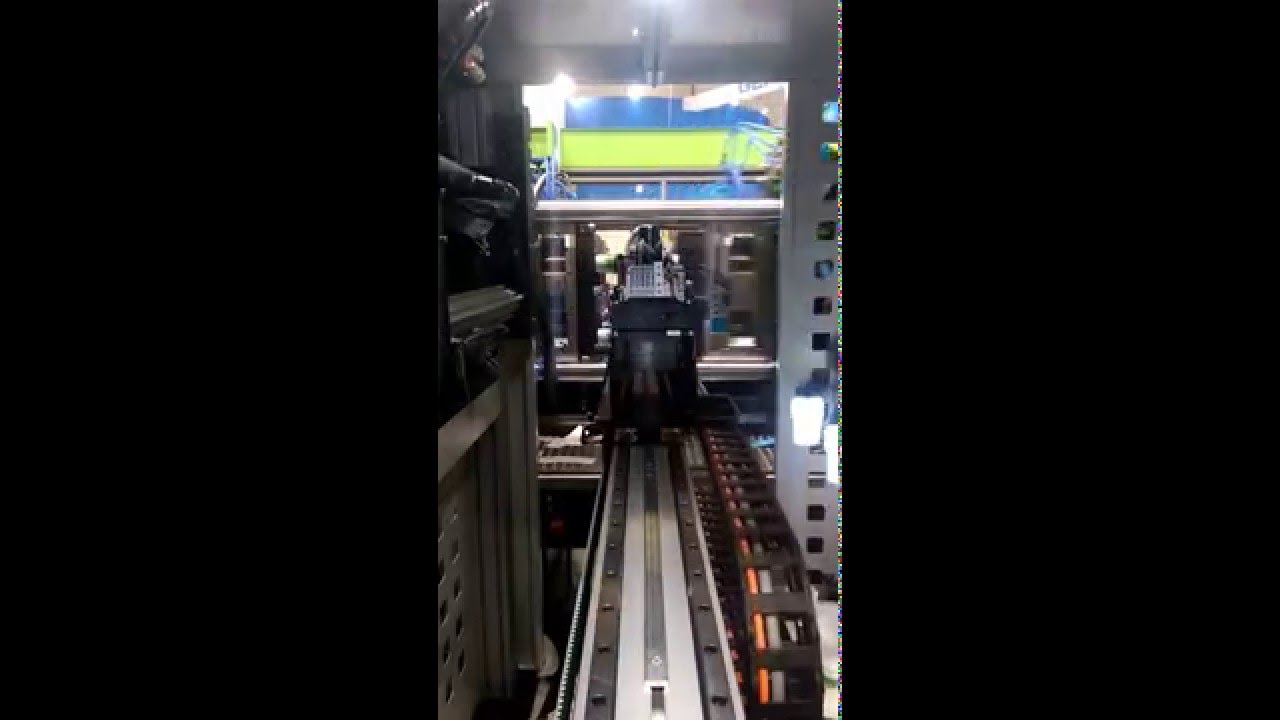 IML ROBOT +  VISION INSPECTION SYSTEM - Plast Eurasia 2015 (2.9 SECOND TOTAL CYCLE)