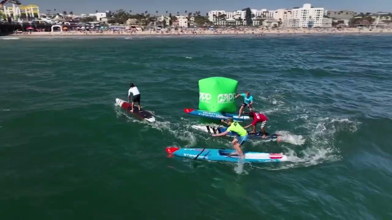 App World Tour - US Open of SUP - Santa Monica 2022 Sprints Highlights