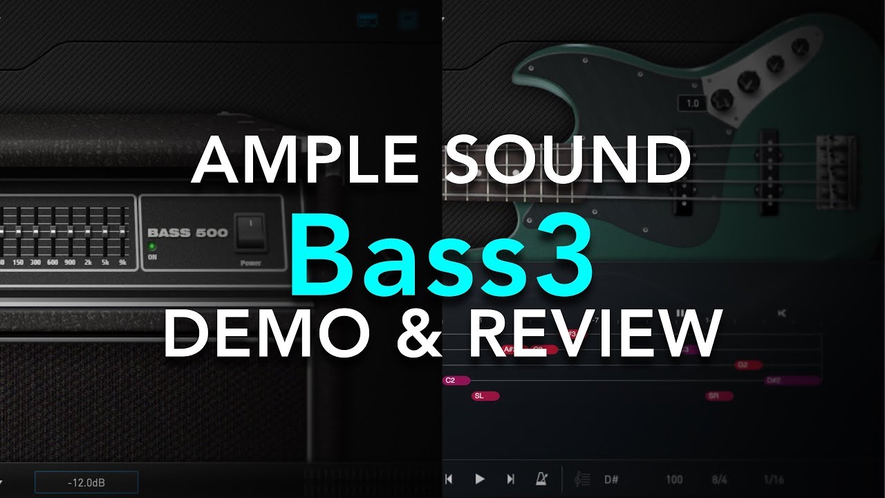 КРУПНОЕ ОБНОВЛЕНИЕ Ample Sound Bass3! Обзор и демо