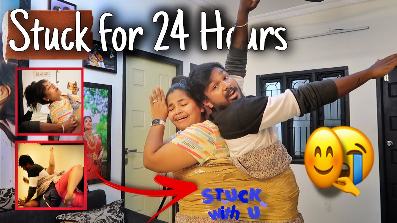 TIED TOGETHER FOR 24HRS CHALLENGE *Bad Decision* 🔥