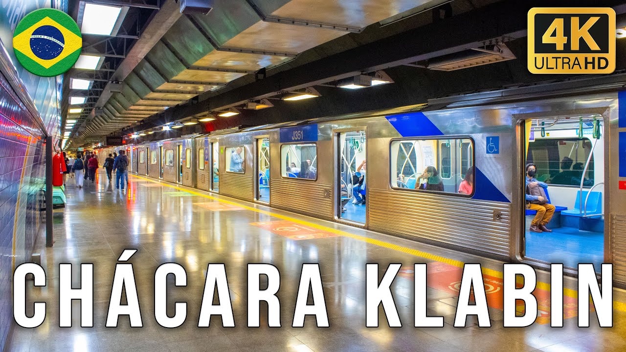 Estação Chácara Klabin (Linha 2 - Verde) - Movimentação de Trens #37