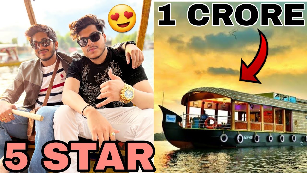 A Day In House Boat Worth Rs 1Crore 😱 (Kashmir Series ep-2)