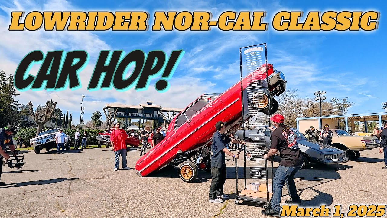 Lowrider Magazine Sacramento Nor Cal Classic Car Hop | March 1, 2025 | #lowridermagazine #lowrider