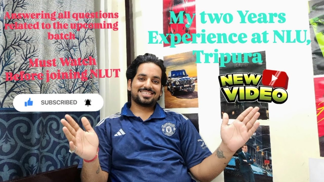 My two years experience @NLUTripura , must-watch video before joining NLUT #nlut #clat #nlsiu #law 