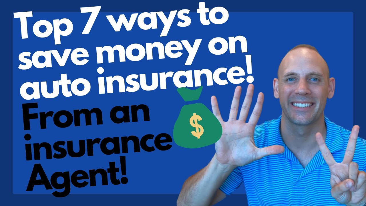 7 WAYS TO SAVE MONEY ON AUTO INSURANCE!