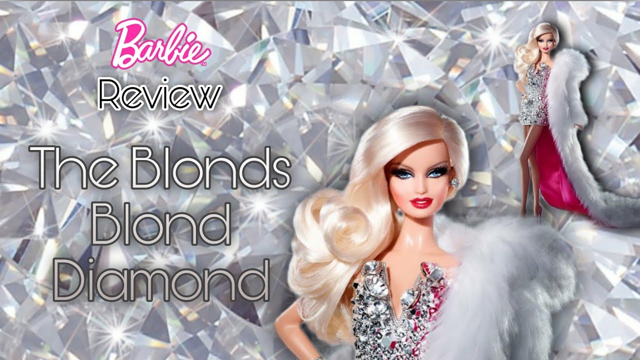 Barbie Collector Review - The Blonds Blond Diamond finalmente!!!!  💎 🙏😃