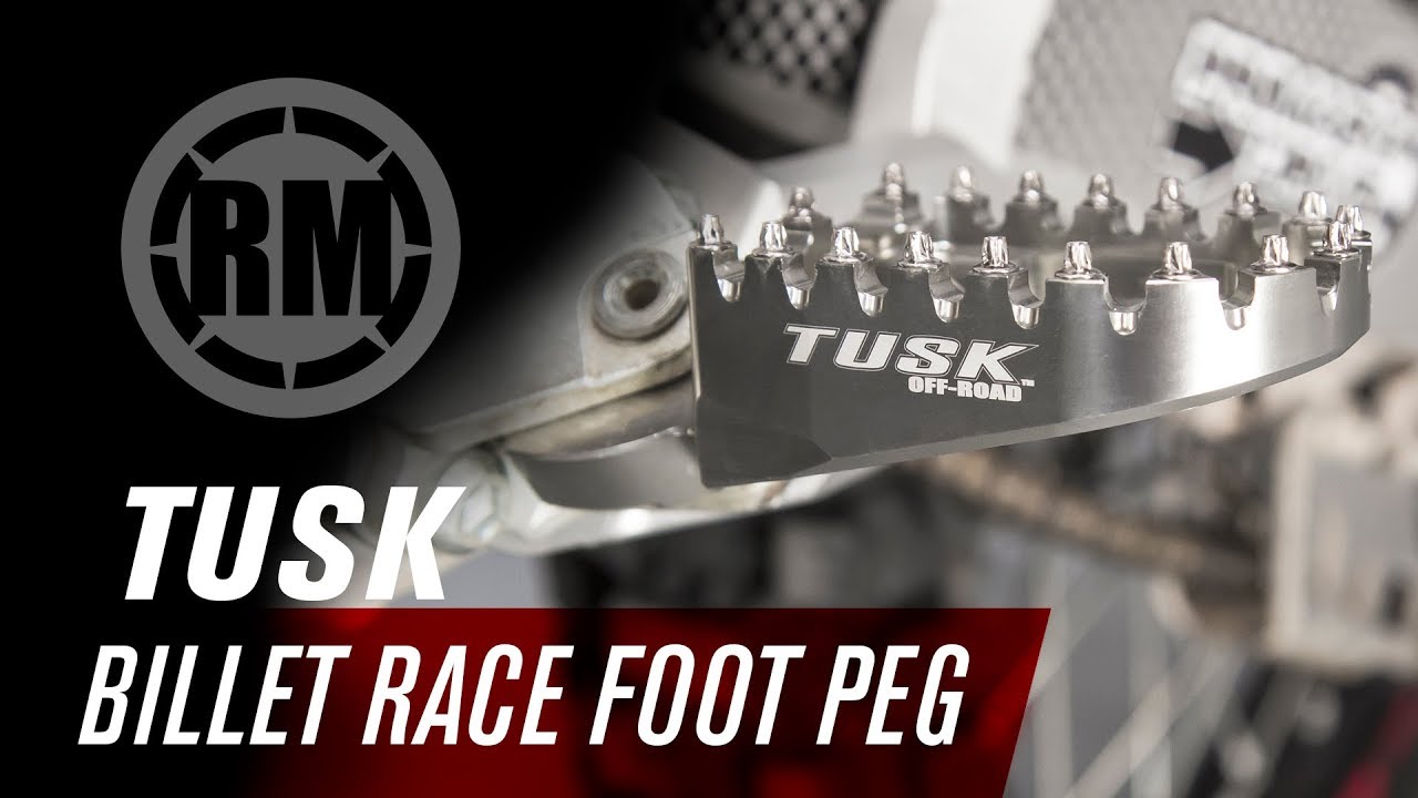 Tusk Billet Race Motorcycle Foot Pegs