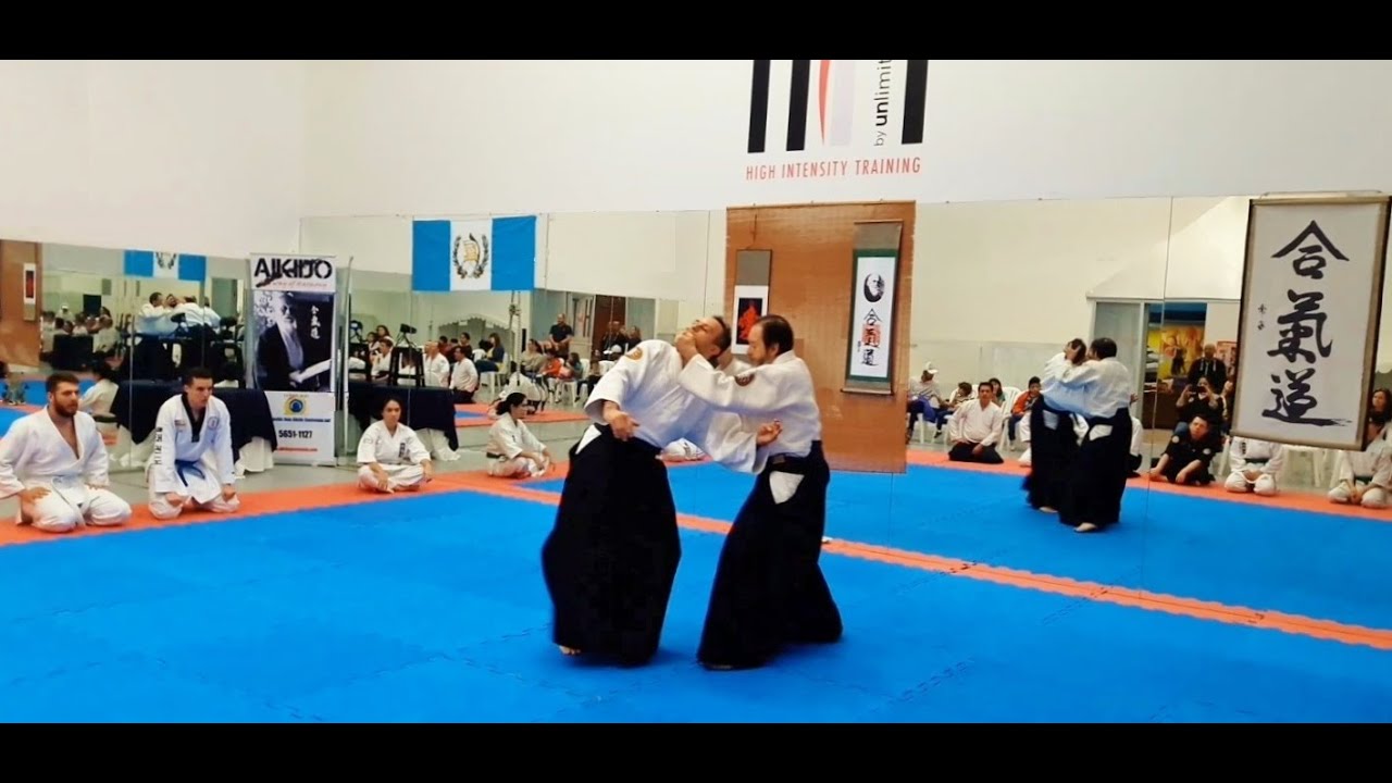 🥋 Seminario Internacional Aikido Guatemala con Shihan Moreno 合氣道  合気会  ⛩ año 2019