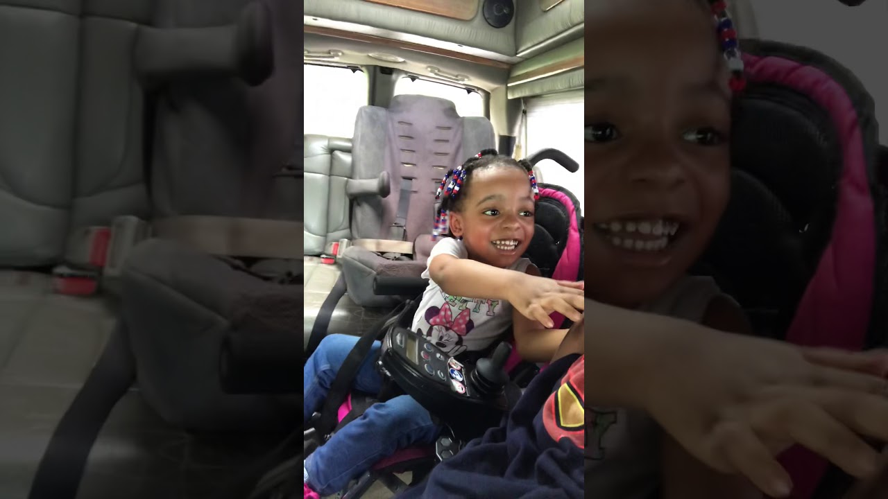 Riding in the van