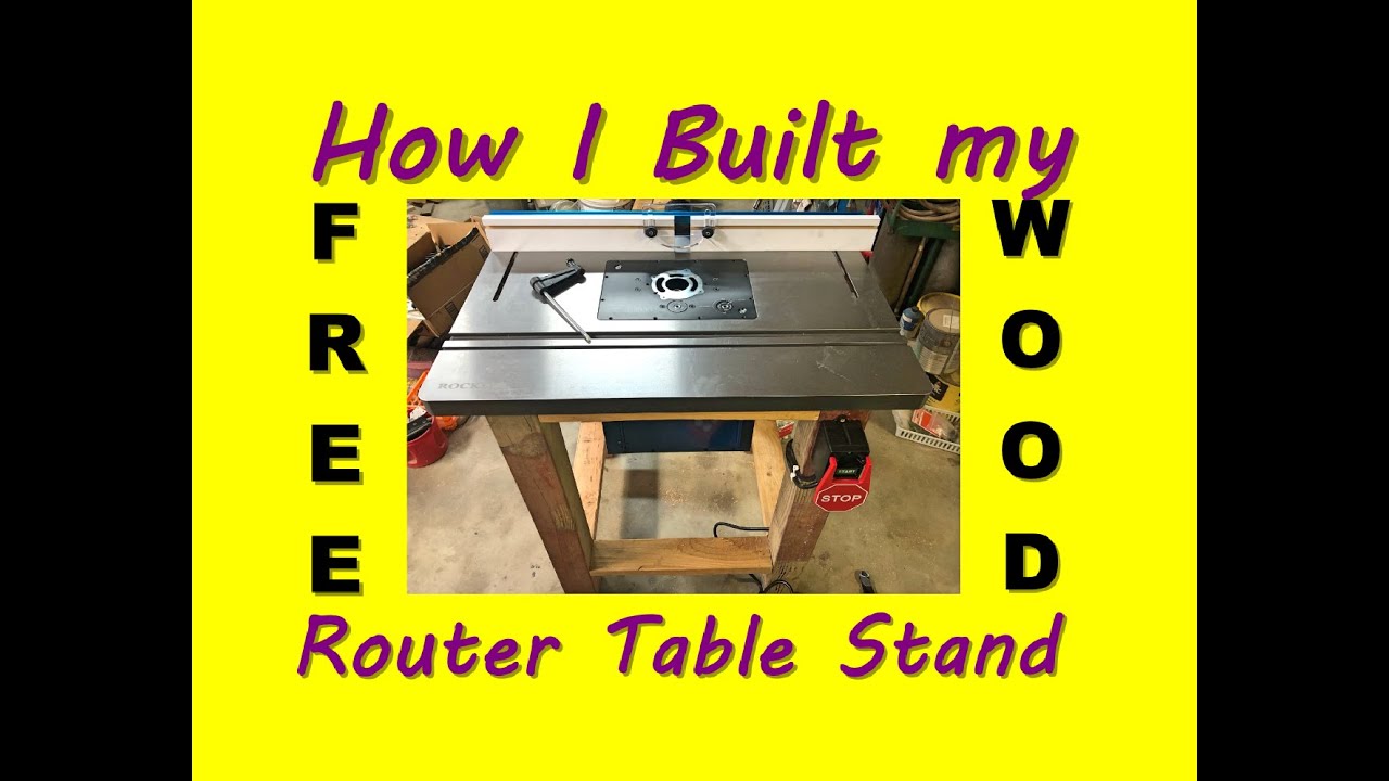 Part 1 - Build a Basic Router Table stand - Incra Master Lift II - Rockler Router table