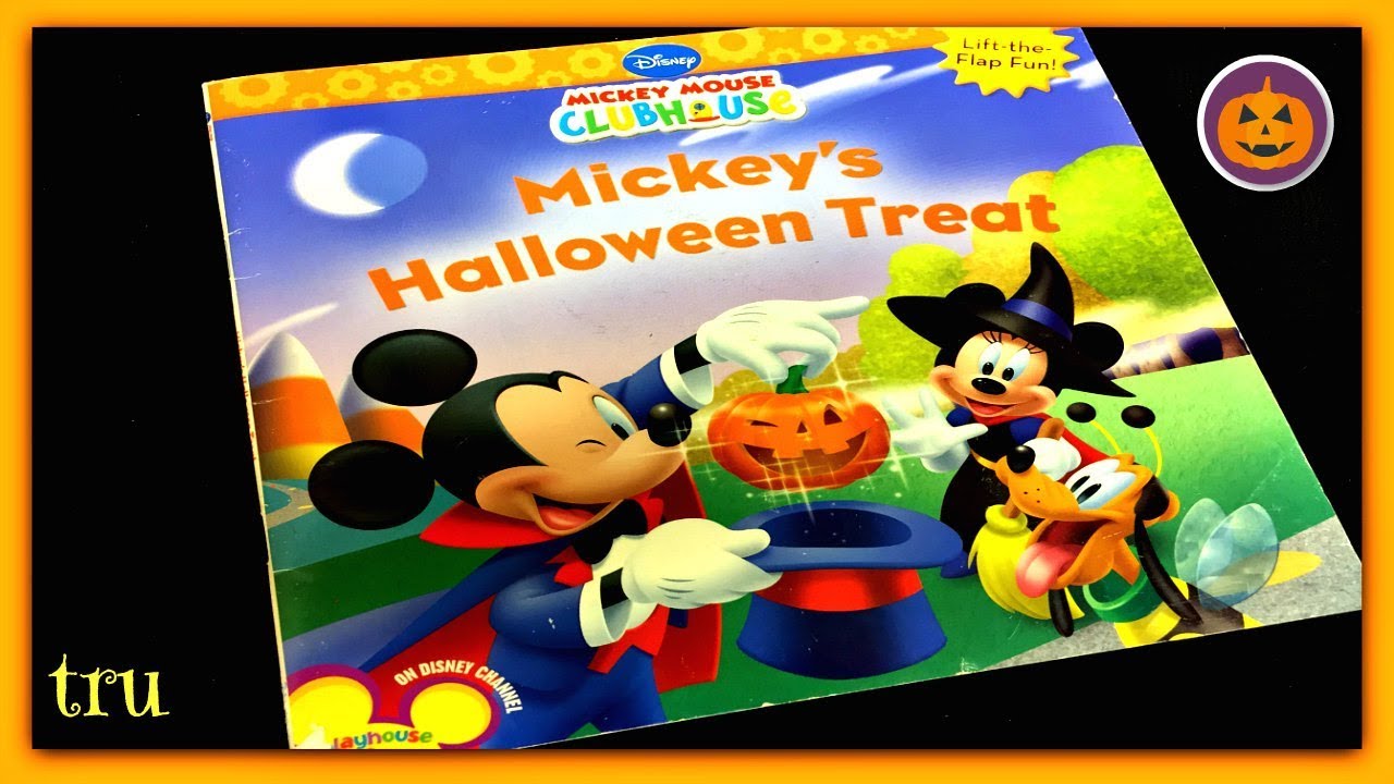 DISNEY MICKEY MOUSE "MICKEY'S HALLOWEEN TREAT" - Read Aloud - Storybook for kids, children