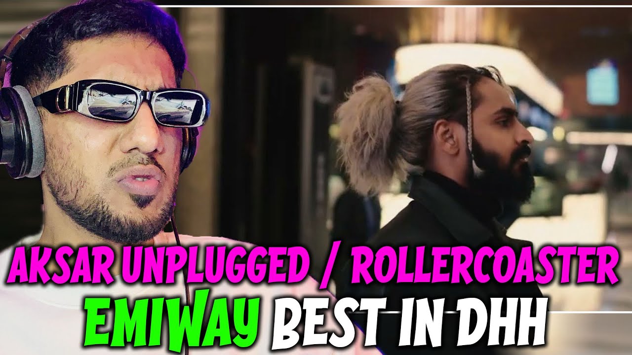 Pakistani Rapper Reacts to EMIWAY X THE RISH AKSAR UNPLUGGED / ROLLERCOASTER FT. YOUNG GALIB