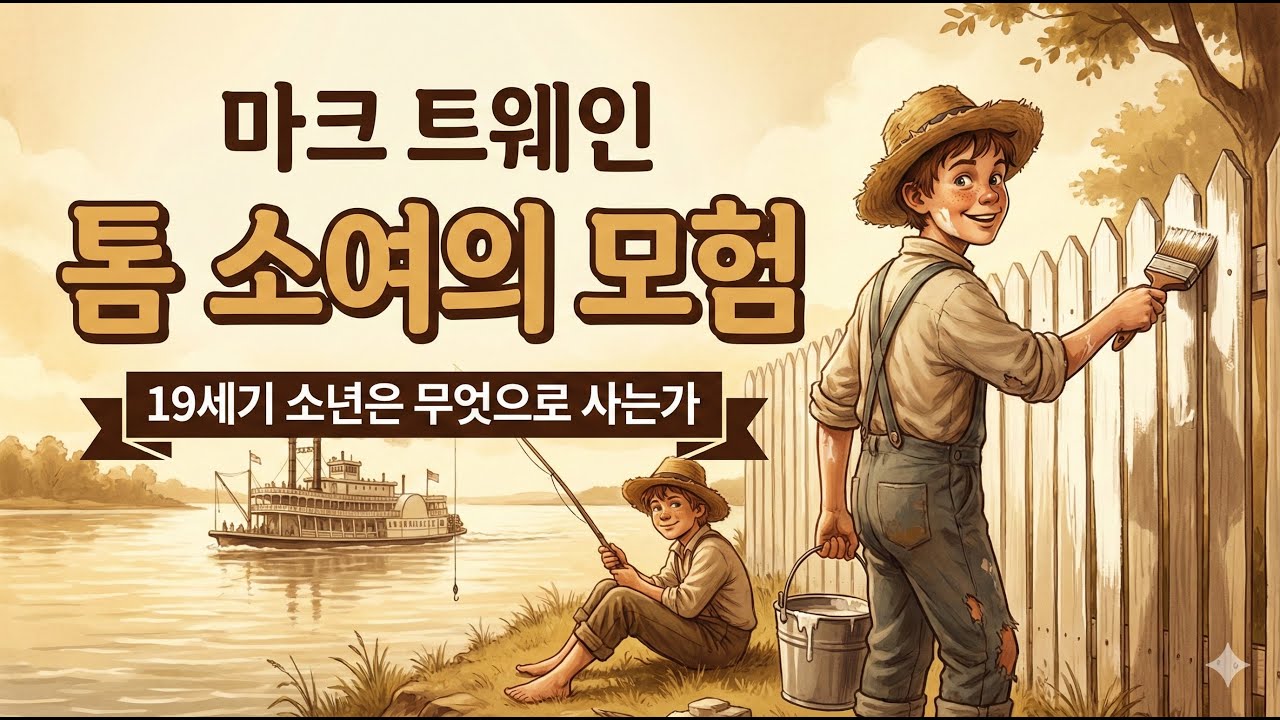 [일당백] 톰 소여의 모험 완전정복 | 작가와 배경부터 소설 줄거리까지