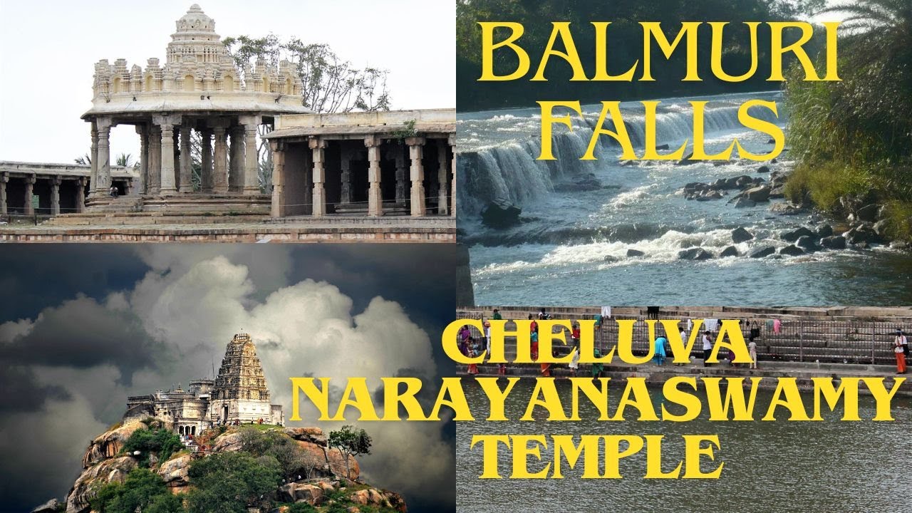 Melukote Part2: Famous temple and Balmuri Waterfalls | ExploreWorld