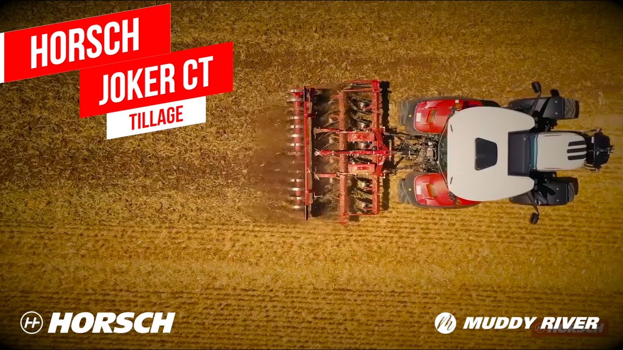 HORSCH Joker CT for precise and fast stubble cultivation!