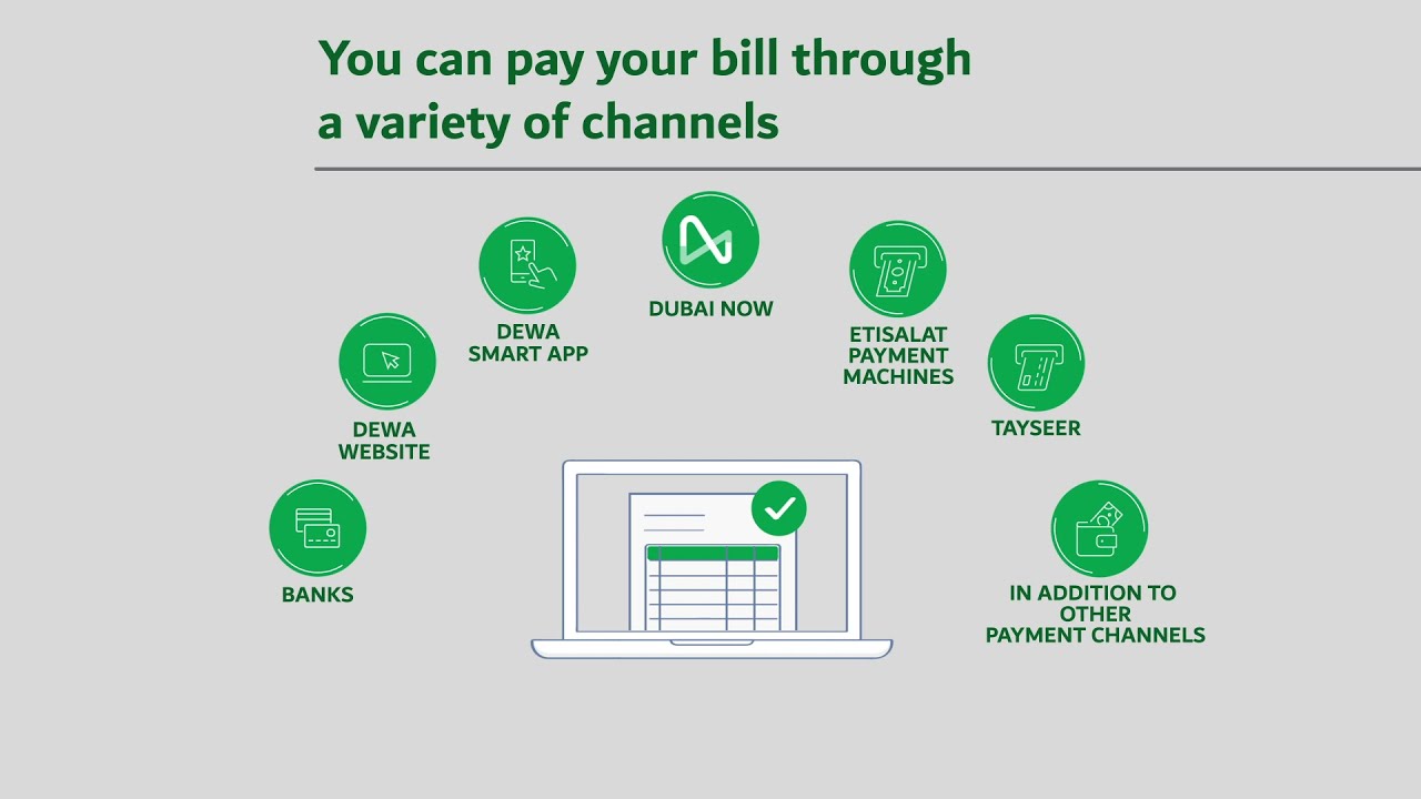 How to Pay your Bill Online Through the DEWA Website