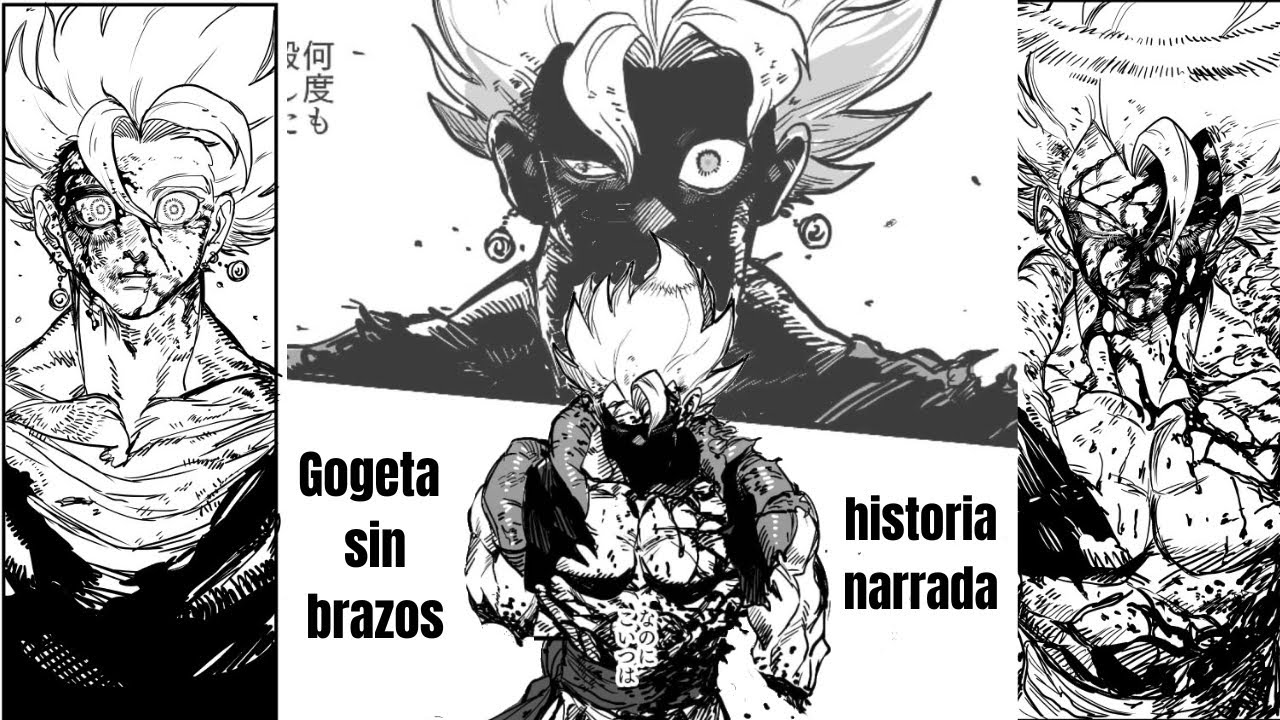 GOGETA SIN BRAZOS HISTORIA COMPLETA - MANGA NARRADO ESPAÑOL