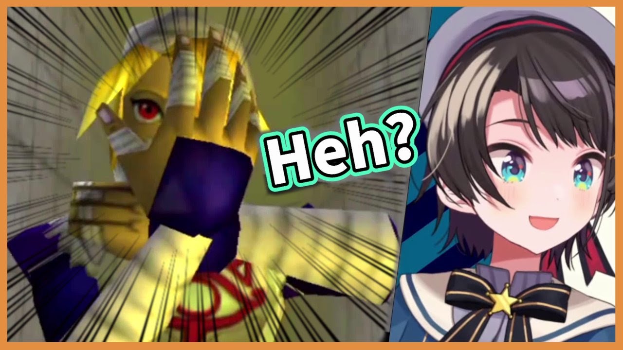 【Hololive】 Subaru's reaction to Sheik's true identity 【SPOILER!!】 Zelda: Ocarina of Time