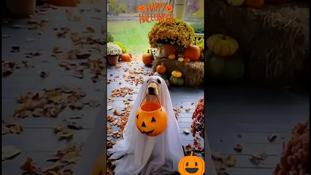 🎃 Halloween Dog Ghost 👻  